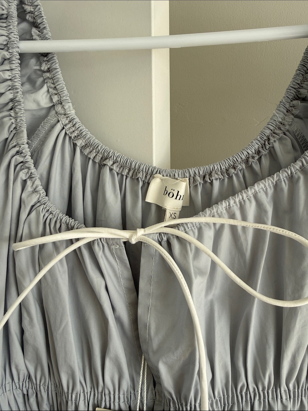 Bohme Blue Smocked Dress - Picture 4 of 4
